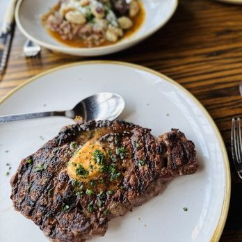 FlintCreek Cattle - 21 day dry aged ribeye - New American Near Me - Seattle, Washington