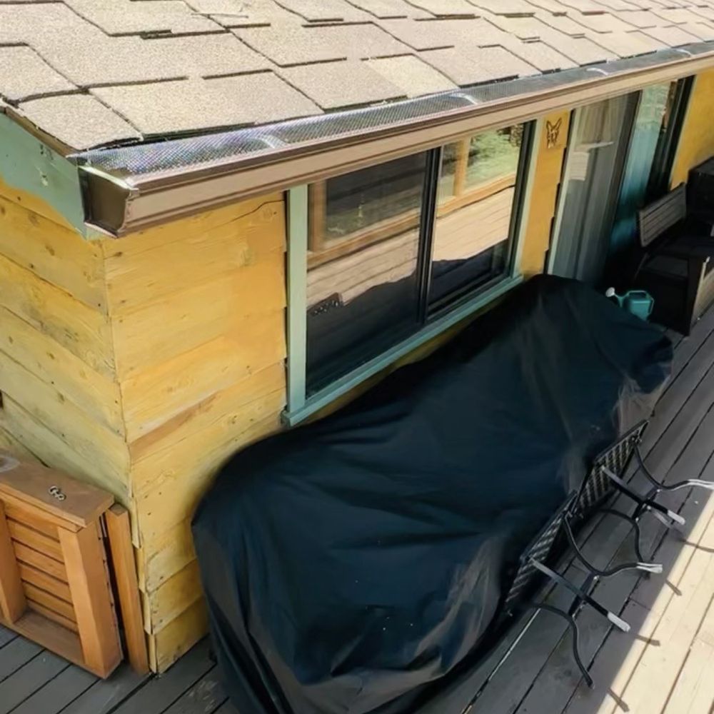 QBE Gutters - New gutters along back of house. - Gutter Services Near Me QBE Gutters - New gutters along back of house. - Gutter Services Near Me
