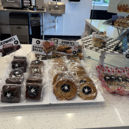 Brownies and cookies