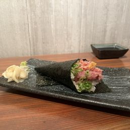 Toro hand roll. Toro hand roll.