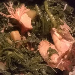 Nettie Bells Soul Food - Greasy Turnip Greens