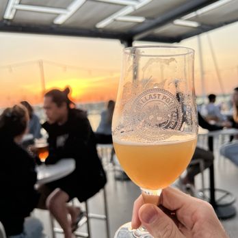 Ballast Point Brewing Long Beach - View from second story! - Breweries Near Me - Long Beach, California