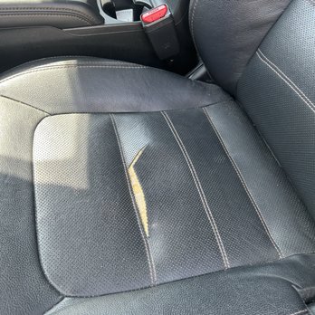Chatsworth Auto Upholstery - Two torn ripped front seats. - Auto Repair Near Me - Chatsworth, California Chatsworth Auto Upholstery - Two torn ripped front seats. - Auto Repair Near Me - Chatsworth, California