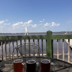 Loony's Brew - Beers on the deck