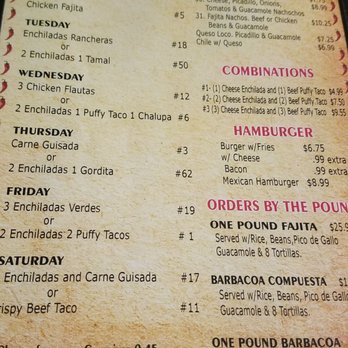Sely's Mexican Restaurant - Daily Specials 2019 - Mexican Near Me - Schertz, Texas Sely's Mexican Restaurant - Daily Specials 2019 - Mexican Near Me - Schertz, Texas