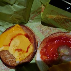 McDonald's - Cheeseburgers that weren't burgers!! Barron, Wisconsin MCDonalds!! Never again!!!!!!