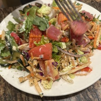 BJ's Restaurant & Brewhouse - Enlightened Seared Ahi Salad* - American Near Me - Concord, California BJ's Restaurant & Brewhouse - Enlightened Seared Ahi Salad* - American Near Me - Concord, California
