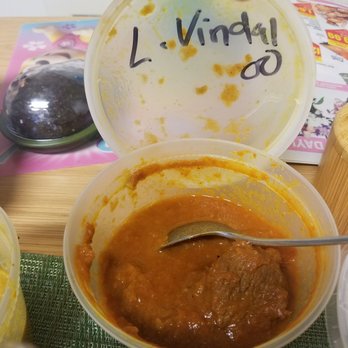 Curryland - Lamb Vindaloo...lamb was dry and sauce was ok, 3 stars. - Indian Near Me - Newport, Rhode Island