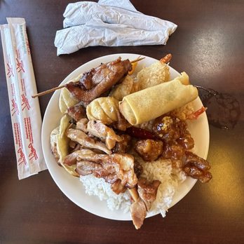 Krazy Buffet - Teriyaki Chicken, rice, Fried Shrimp - Buffets Near Me - Las Vegas, Nevada