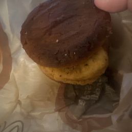 Burnt Chicken McGriddle. Burnt Chicken McGriddle.