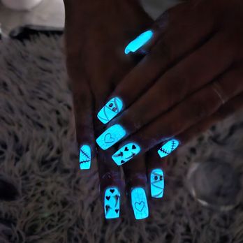 Top Pro Nails - Glow in the dark - Nail Salons Near Me - Covina, California Top Pro Nails - Glow in the dark - Nail Salons Near Me - Covina, California