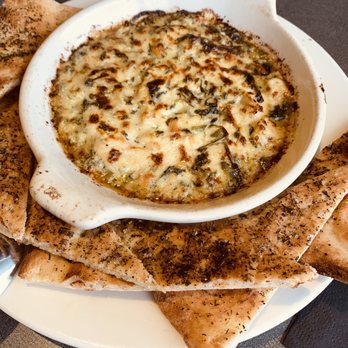 Bazille at Nordstrom - I pita the fool who doesn't love a great artichoke and spinach dip! - New American Near Me - Jacksonville, Florida Bazille at Nordstrom - I pita the fool who doesn't love a great artichoke and spinach dip! - New American Near Me - Jacksonville, Florida