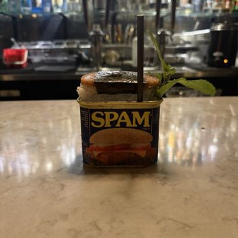 The Hidden Nene - The Spam Dram, a spam-flavored savory cocktail. - Cocktail Bars Near Me - Hilo, Hawaii