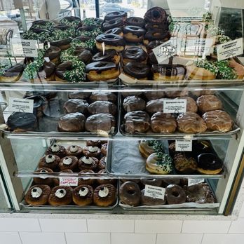 Swillerbees Craft Donuts and Coffee - Donuts displayed - Donuts Near Me - Ormond Beach, Florida