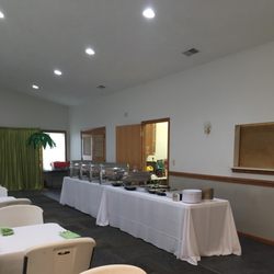 Buffet set up