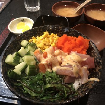 Kawawa Japanese Ramen - Poke bowl with miso soup~ - Sushi Bars Near Me - Burnaby, British Columbia Kawawa Japanese Ramen - Poke bowl with miso soup~ - Sushi Bars Near Me - Burnaby, British Columbia