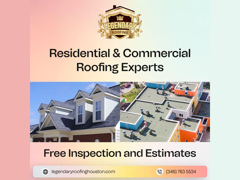 Slide of Legendary Roofing Houston