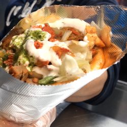 Abdul Halal Food Cart - Lamb & chicken gyro