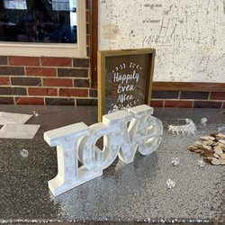 Korine's soul food - When you entered into the door of the wedding, he signed your name and dropped it in the sign that showed that you were at their wedding