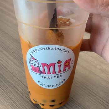 Mia Thai tea - Thai tea - Bubble Tea Near Me - Pearland, Texas