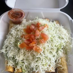 5 Rolled Chicken Tacos