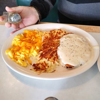 Dixie's Home Cookin' - Chicken fried steak scrambled eggs - Comfort Food Near Me - Sumner, Washington Dixie's Home Cookin' - Chicken fried steak scrambled eggs - Comfort Food Near Me - Sumner, Washington