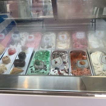 Sweet Greek Pastries - Gelato case - Greek Near Me - Spring, Texas Sweet Greek Pastries - Gelato case - Greek Near Me - Spring, Texas