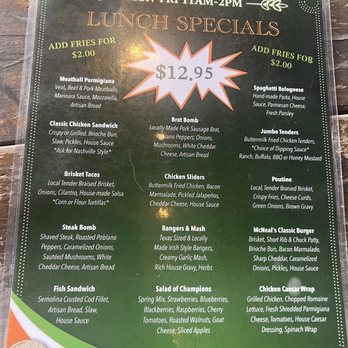 McNeal's Tavern & Eatery - Menu - New American Near Me - Plano, Texas McNeal's Tavern & Eatery - Menu - New American Near Me - Plano, Texas