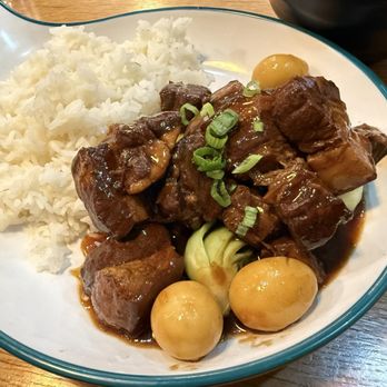 Kitchen 999 - Grandmas Braised Pork Belly Over Rice - Chinese Near Me - Queens, New York