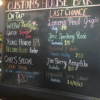 Customs House Bar - They don't post the cost of the beer - Bars Near Me - Sydney, NSW