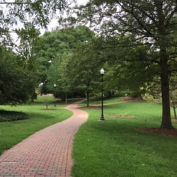 University Of NC At Greensboro - Nice areas to walk around campus