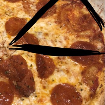 Blaze Pizza - This slice didn't even have a whole pepperoni in it!!! - Pizza Near Me - Carlsbad, California Blaze Pizza - This slice didn't even have a whole pepperoni in it!!! - Pizza Near Me - Carlsbad, California