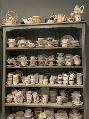 Painted Tea Cup by null