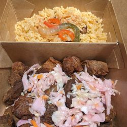 Tasty Kreyol - Fried Pork with Rice