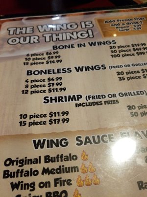 Menu photo 3 Wings Pizza N Things Temple, TX