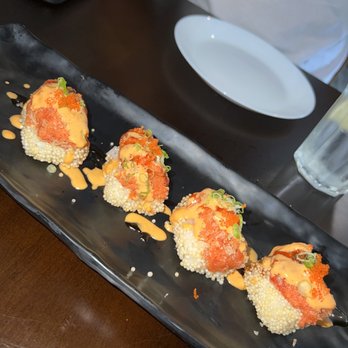 Yosuki Sushi - Crispy spicy tuna! Not on the menu but INSANE - Sushi Bars Near Me - Staten Island, New York Yosuki Sushi - Crispy spicy tuna! Not on the menu but INSANE - Sushi Bars Near Me - Staten Island, New York