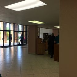 Deltona Lakes Baptist Church - The lobby and front door