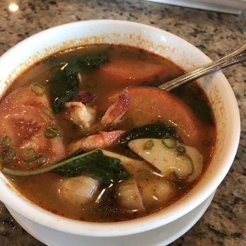 V Bistro - Tom Yum soup - Vietnamese Near Me - Humble, Texas V Bistro - Tom Yum soup - Vietnamese Near Me - Humble, Texas