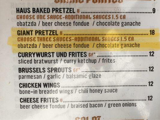 Menu photo 8 Rhein Haus Leavenworth, WA Menu photo 8 Rhein Haus Leavenworth, WA