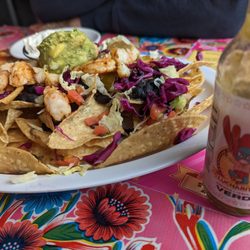 Shrimp nachos - good but the veggie nachos are way better