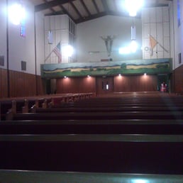 Back of the church Back of the church