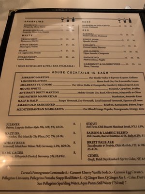 Menu photo 8 Caruso's Grocery Washington, DC, DC Menu photo 8 Caruso's Grocery Washington, DC, DC