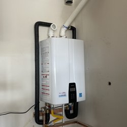 Angel Plumbing - 8582302441 Navien tankless water heater installation/ replacement