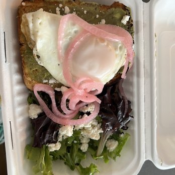 Barista Squared - Avocado toast w egg - Coffee & Tea Near Me - San Juan, Puerto Rico Barista Squared - Avocado toast w egg - Coffee & Tea Near Me - San Juan, Puerto Rico