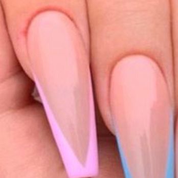 Pretty Nail Lounge - This is the picture I showed the nail technician. I wanted my nails to come out like this. - Nail Salons Near Me - Montebello, California Pretty Nail Lounge - This is the picture I showed the nail technician. I wanted my nails to come out like this. - Nail Salons Near Me - Montebello, California