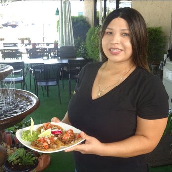 El Agave Taqueria - Meet Wendy, my super friendly hostess, who brought my plate of tacos to me with a smile. - Mexican Near Me - Auburn, California