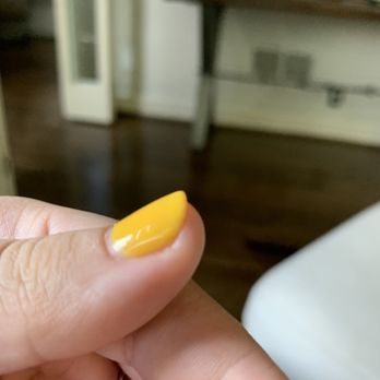 Lavish Nails Lounge - You can see brush strokes and sloppy painting/ indentations. - Nail Salons Near Me - Jacksonville, Florida Lavish Nails Lounge - You can see brush strokes and sloppy painting/ indentations. - Nail Salons Near Me - Jacksonville, Florida