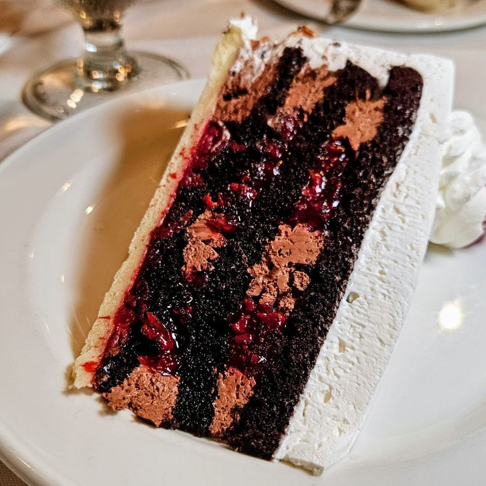 Black Forest Inn - Black Forest Cake w/kirschwasser. A MUST!! - German Near Me - Stanhope, New Jersey Black Forest Inn - Black Forest Cake w/kirschwasser. A MUST!! - German Near Me - Stanhope, New Jersey