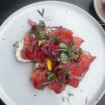Lele Cake - Smoked Salmon Toast - Coffee & Tea Near Me - Los Gatos, California