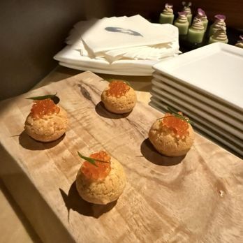 Plumed Horse - Salmon Mousse Puff - French Near Me - Saratoga, California Plumed Horse - Salmon Mousse Puff - French Near Me - Saratoga, California